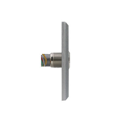 Flush Mount Momentary Switch Door Exit Push Button For Access Control OEM Sign with LED Light