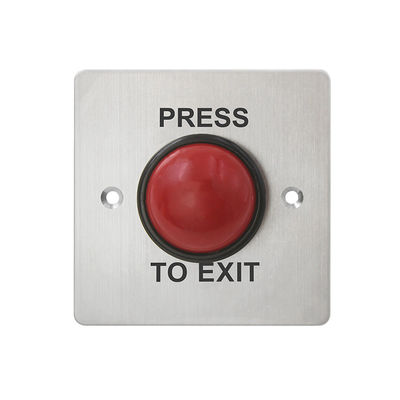 Flat Mushroom Press to Exit Push Button for Door Exit Access Control