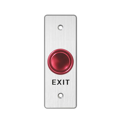 Unique Concave Type Door Exit Push Button ANSI Aluminum Alloy Faceplate