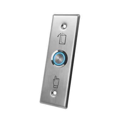 LED Indicator Push to Exit Button for Electric Lock with strong S / S Panel