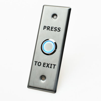 LED Indicator Push to Exit Button for Electric Lock with strong S / S Panel