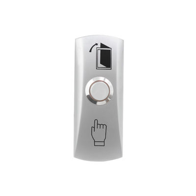 Zinc Alloy Housing Request To Exit Button , Lightweight 12VDC Press To Exit Button