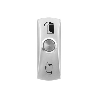Push to Exit Button Surface Narrow Size Backbox SPDT Normal Open / Closed