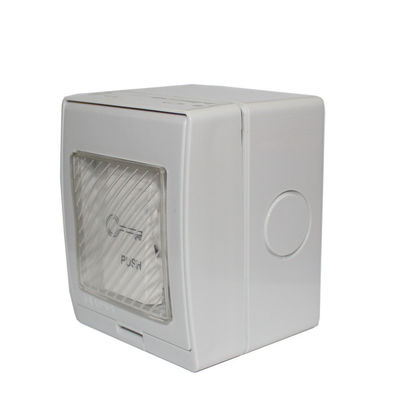 Model PM2D Push to Exit Button IP55 Surface Mount Plastic Button with Cover