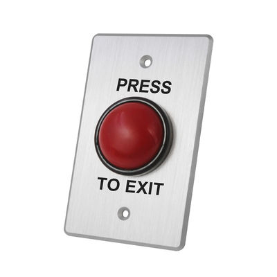 Flat Mushroom Press to Exit Push Button for Door Exit Access Control