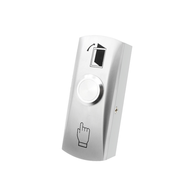 Push to Exit Button Surface Narrow Size Backbox SPDT Normal Open / Closed